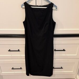 Banana Republic Classic Black Midi Dress